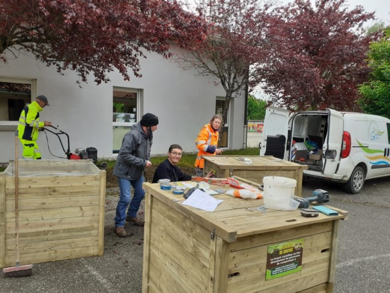 Mise en place d'un site de compostage