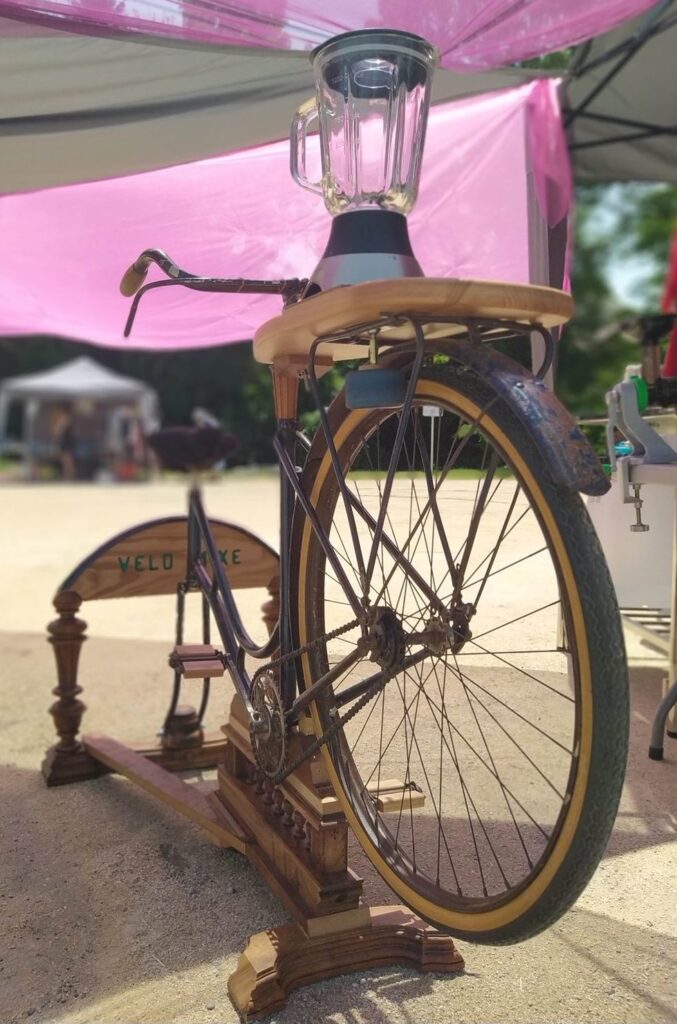 Vélo mixeur / vélo smoothie / vélo cocktail / vélo soupe