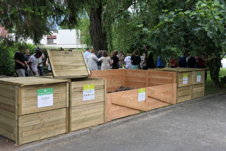Site de compostage EREA Amélie Gex