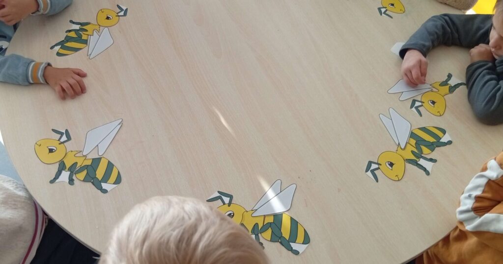 Petit puzzle anatomie de l'abeille niveau maternelle