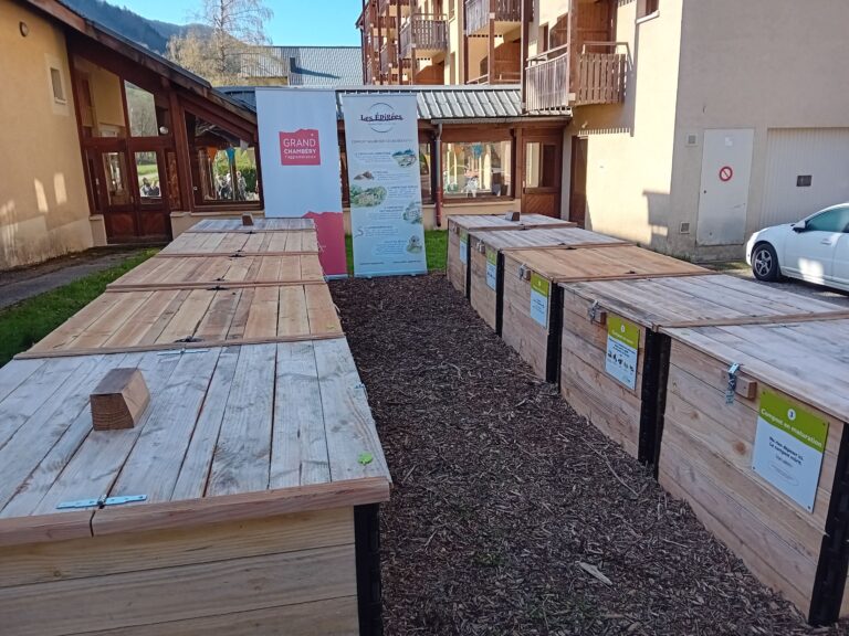 Site de compostage centre de vacances