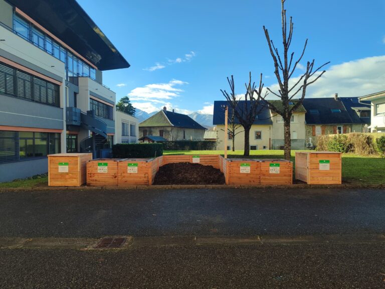 Site de compostage lycée du Nivolet