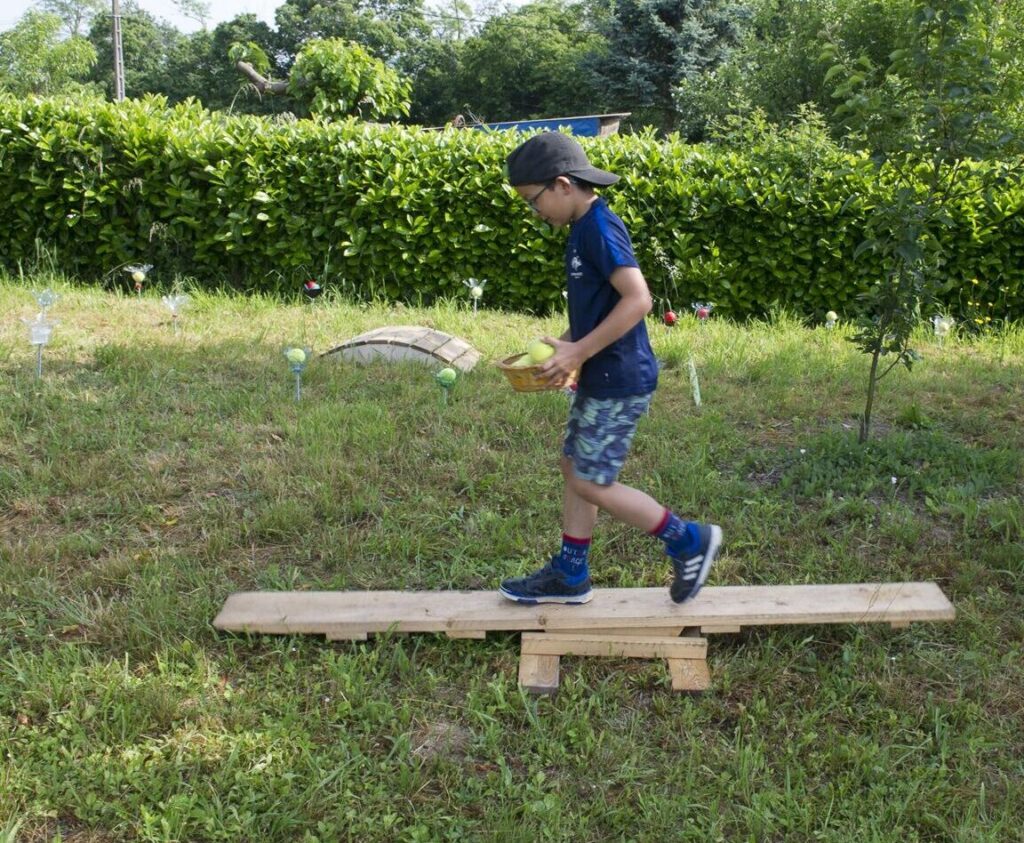 Parcours sportif de récolte de pollen et nectar