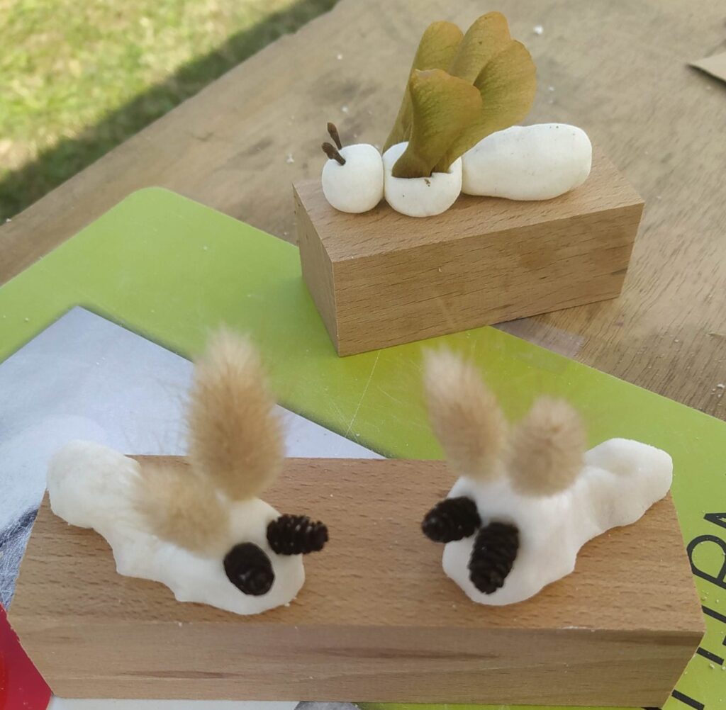 Créations en pâte autodurcissante