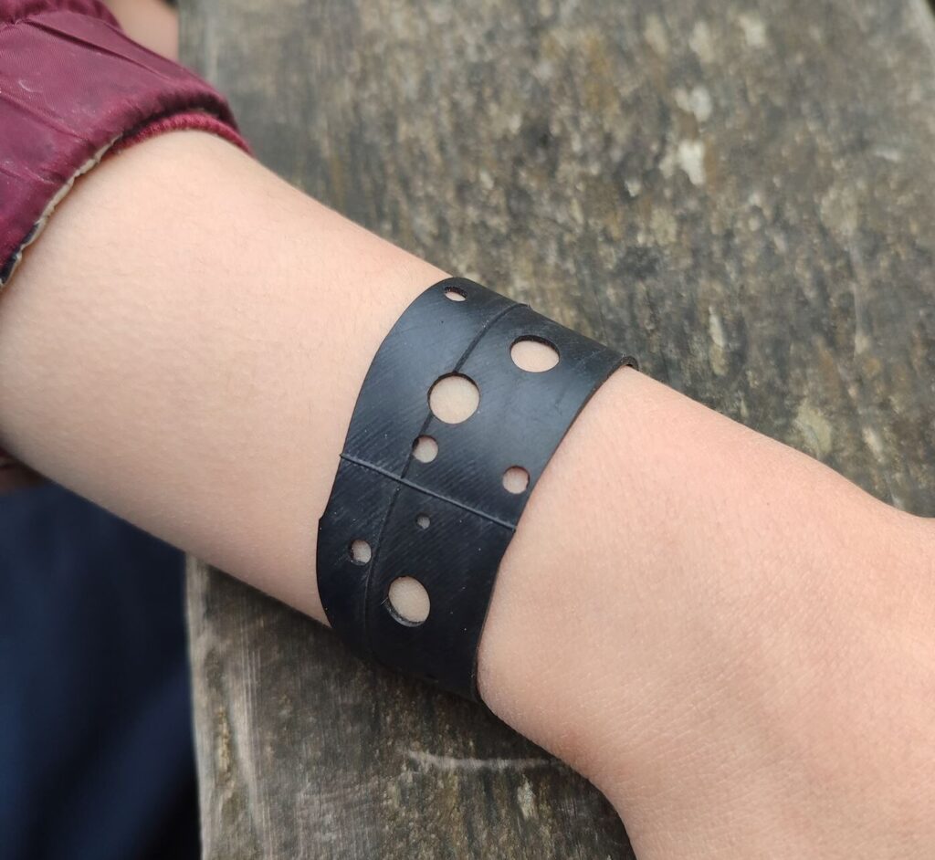 Bracelet en chambre à air