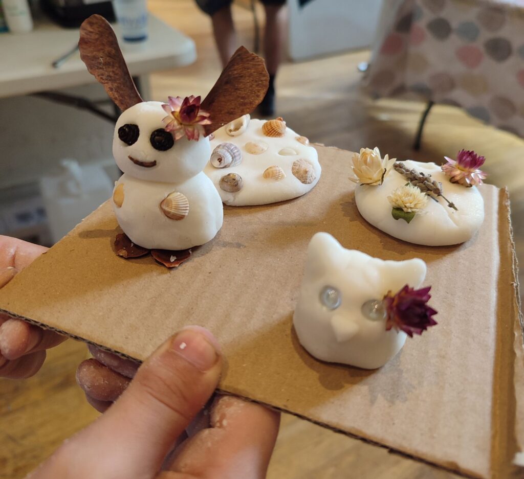 Créations en pâte autodurcissante