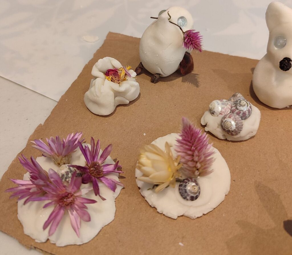 Créations en pâte autodurcissante