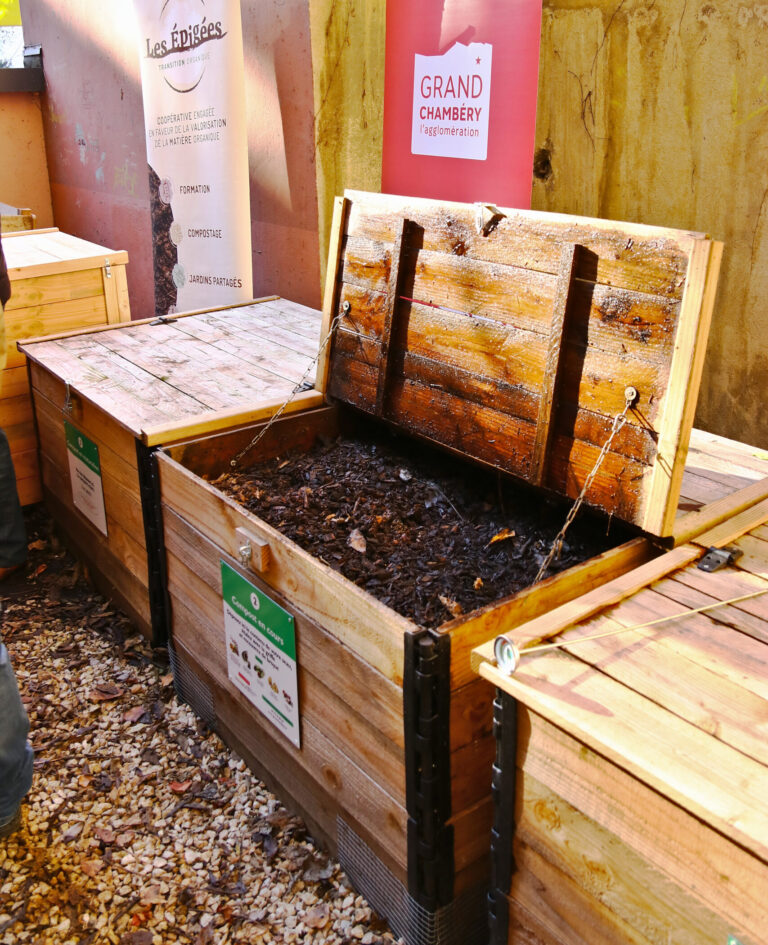 Site de compostage collège La Falaise Chambéry