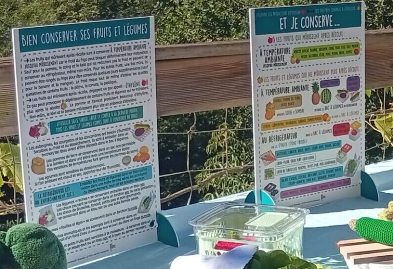 Petit panneau rigide conservation des fruits et légumes frais