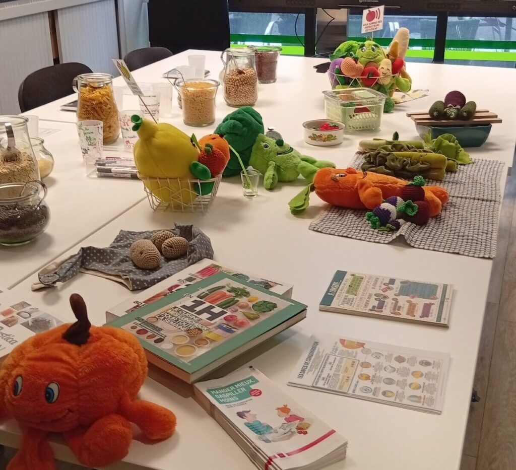 Atelier en entreprise La bonne dose et infos conservation fruits et légumes