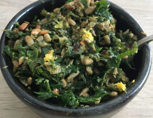 Pesto anti gaspi aux fanes